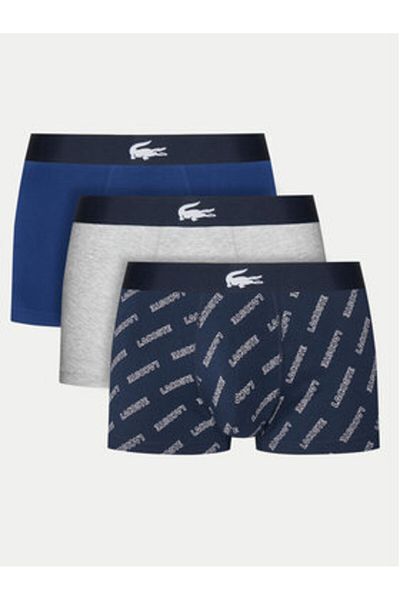 Lacoste Men's Set of 3 pairs of boxers 5H1288 Colorful