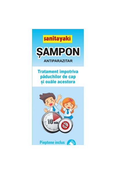 sanitayakı Sampon de par, Sanitayaki, 125 ml
