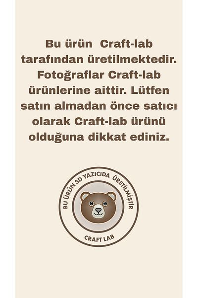 craftlab مجسم زهرة مزخرفة بطابع المعدن والحرف اليدوية مقاس 9.5 سم