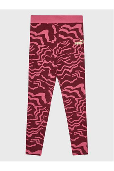 Puma Girl Leggings 671067 Burgundy