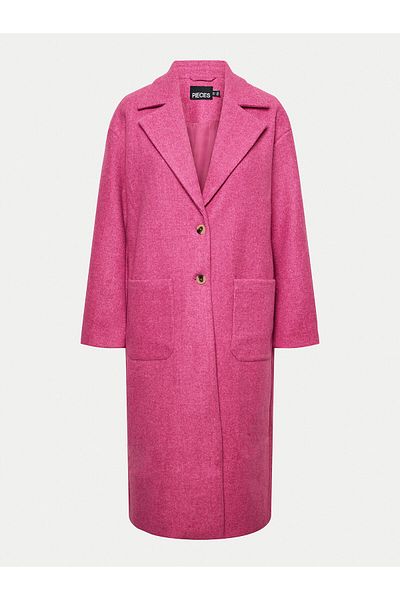 PIECES pieces Women's Transitional Coat 17141583 Pink