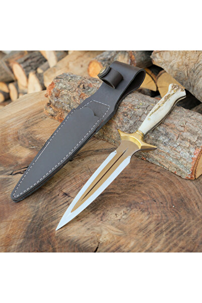 kösemehmet Çerkez Model 31 Cm - Geyik Boynuzu Sap