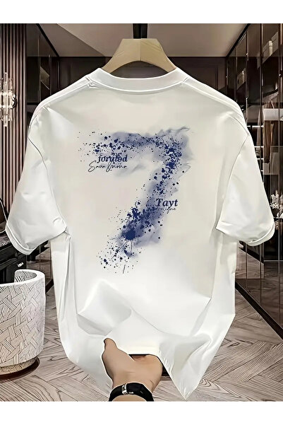 AEMİ Unisex Oversize kroj okrugla kragna T-shirt