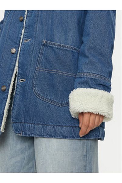 Lee Jachetă din denim pentru femei 205053 albastră