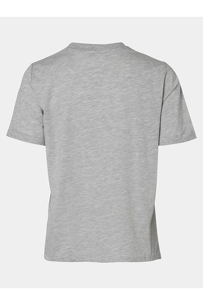 PIECES Tricou damă 17086970 gri