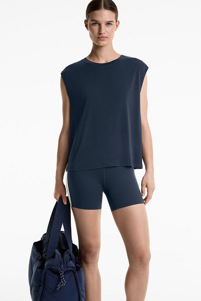 Oysho Modal blend sleeveless T-shirt