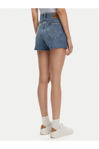 Lee Pantaloni scurți din denim pentru femei 112363785 albaștri