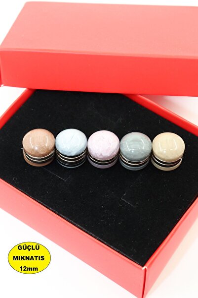 NUMETAL 5’li Eşarp mıknatısı. Şal mıknatısı. Eşarp ve şal mıknatısı. Türban m...