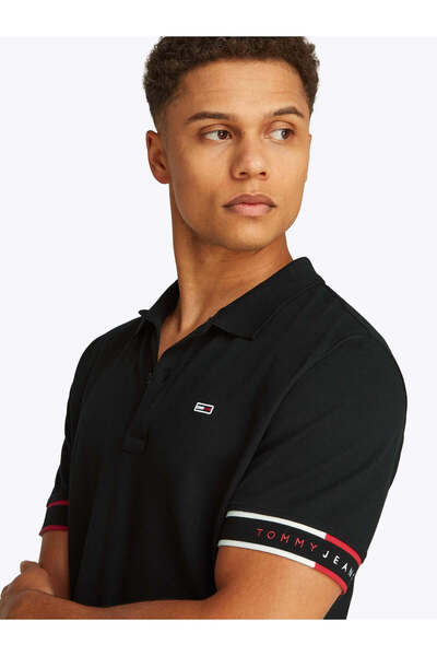 Tommy Hilfiger Tjm Slim Flag Cuff Polo Ext