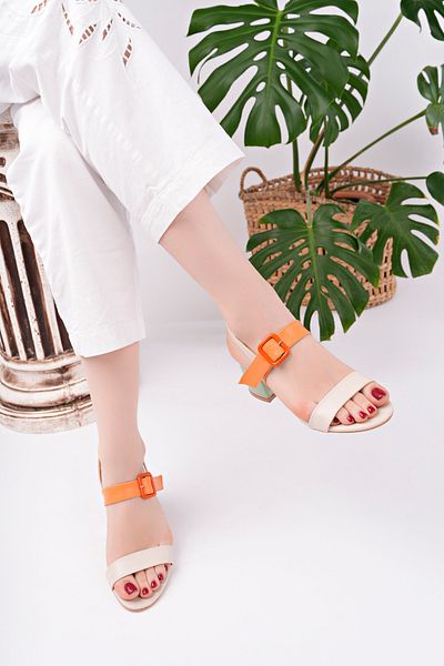 pasyone Pantofi cu toc eleganti de zi cu zi pentru femei colorate