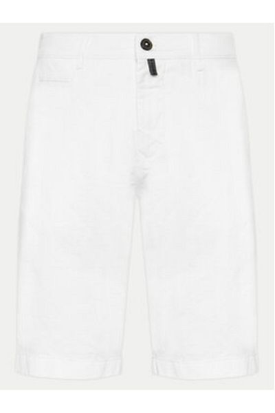 Pierre Cardin Men's Fabric Shorts 34770 5002 Ecru