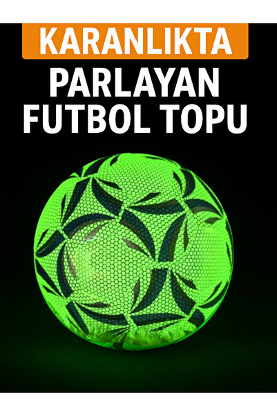 Anorsel Karanlıkta Parlayan Futbol Topu No 01