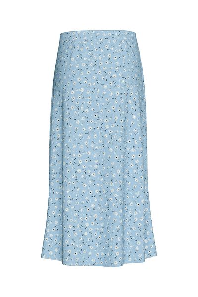 PIECES Women's Midi Skirt 17147811 Sky Blue