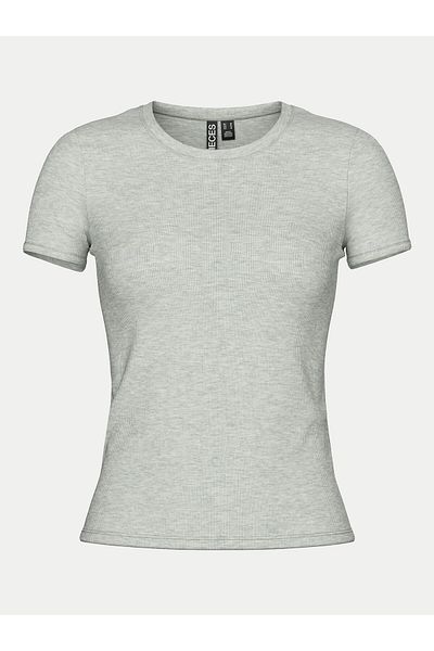 PIECES Tricou damă 17154483 Gri