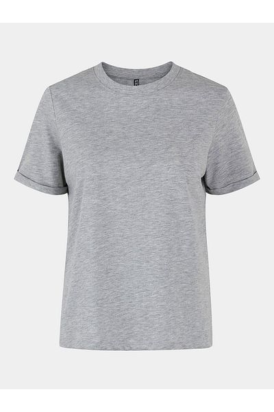 PIECES Tricou damă 17086970 gri