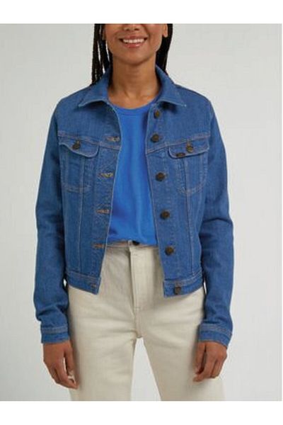 Lee Jachetă din denim pentru femei 112330459 L54MGWB01 Albastră