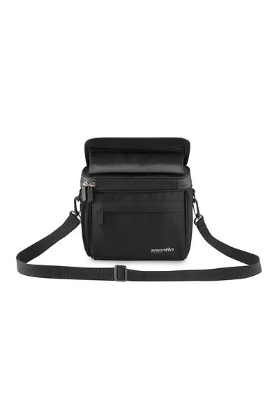 zagatto Bike Handlebar Bag Zagatto®, Black, 3.8L, Carry Strap, Phone Mount, Waterproof, ZG858