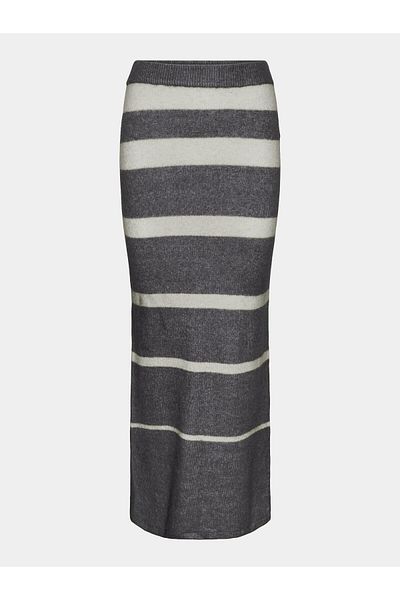 PIECES Women's Pencil Skirt 17143482 Gray