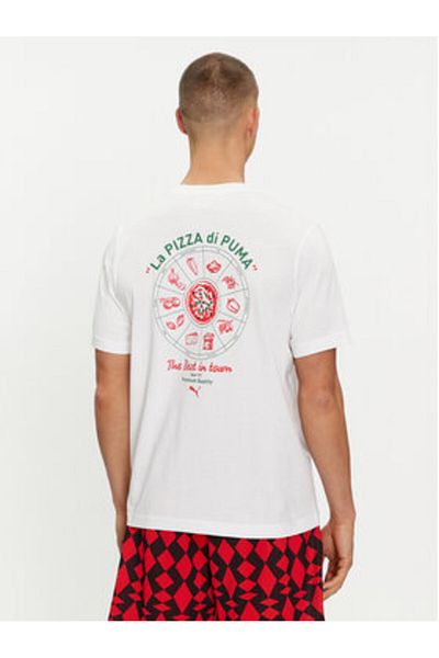 Puma Tricou puma pentru bărbați 625415 alb