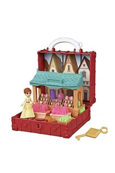 Hasbro Anna Disney Frozen II Figurine, Pop Adventures - Anna's Village Store