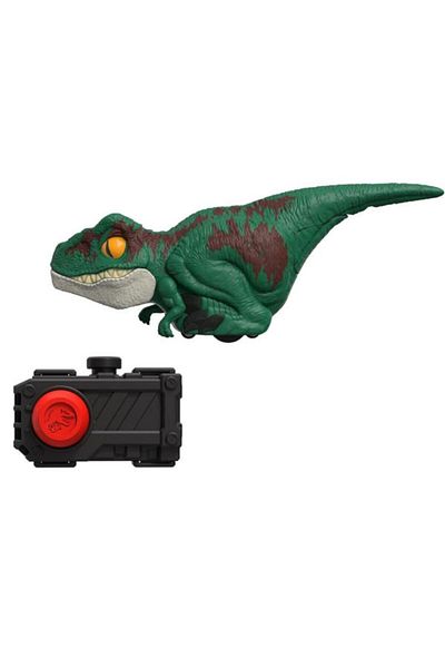 mattel Jurassic World Dominion Uncaged Click Tracker Velociraptor interactive dinosaur figurine