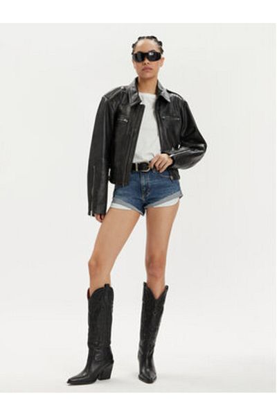 Lee Pantaloni scurți din denim pentru femei 112348989 albaștri