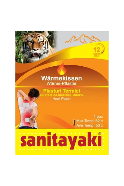 sanitayakı Set 10 buc Plasturi termici cu efect de incalzire pana la 12 ore