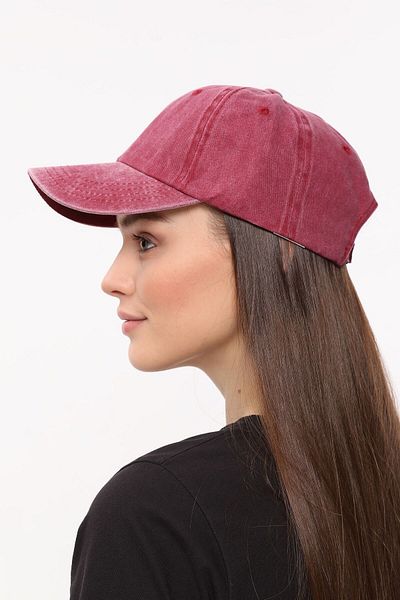 Aghilo - Antique Model Washed Solid Color Unisex Cap 100% Cotton