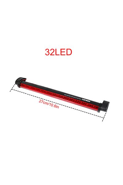 Choice 32LED DSYCAR 12V Red Car LED Third Brake Lights Bar Rear Parking Signal Lamp Truck High Mount Stop W