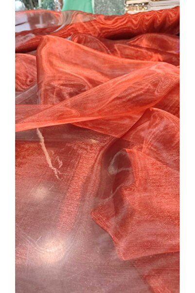 River Fabrics جانجانلي أورجانزا كلاريت ريد