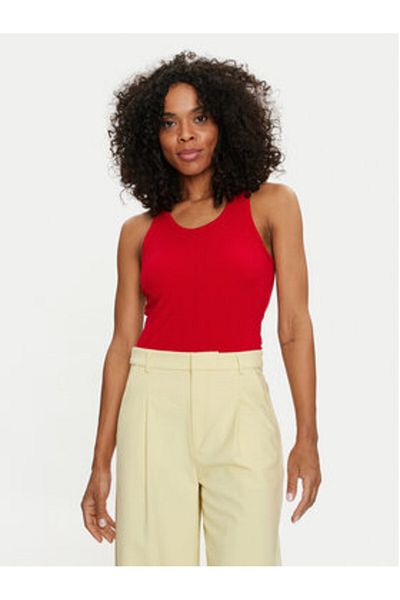 PIECES Women Top 17150269 Red