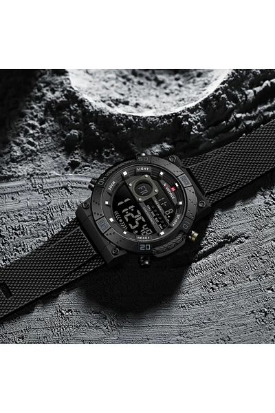Naviforce Men Printed Dial & Wrap Around Straps Digital Watch