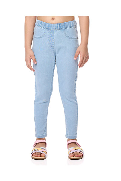 R&B Washed Skinny Fit Jeans with Elastic Waist