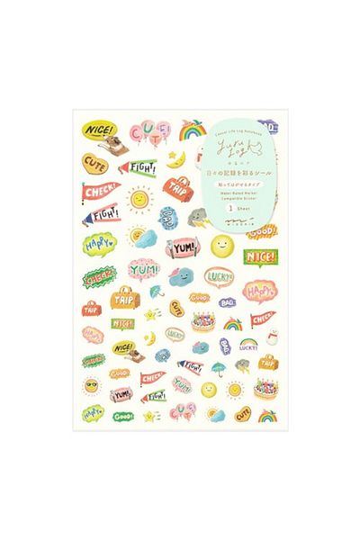 Midori Yurulog Sticker Sticker Emotions