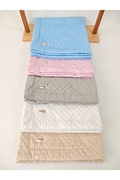 Bebella Quilted Chickpea Baby Swaddle Blanket – Double Sided Seasonal / Newborn Hospital Outlet 80X90Cm