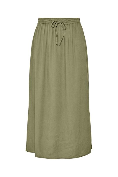 PIECES Women Midi Skirt 17151888 Green