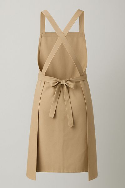Myscrubs Cross Binding Cotton Chef Apron / Criss@Cross Duck Cotton Apron