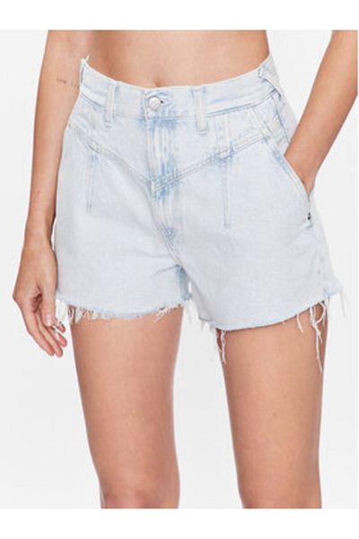Pepe Jeans Women's Denim Shorts PL801043 Blue
