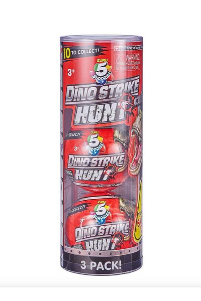 Zuru 5 Surprise Dino Mystery Collectible Capsule Series 3 (3 Pack)