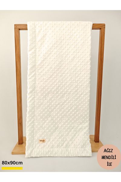 Bebella Quilted Chickpea Baby Swaddle Blanket – Double Sided / Seasonal / Newborn / Hospital Release