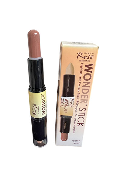 Rose Çift taraflı highlıgt & contour sticks