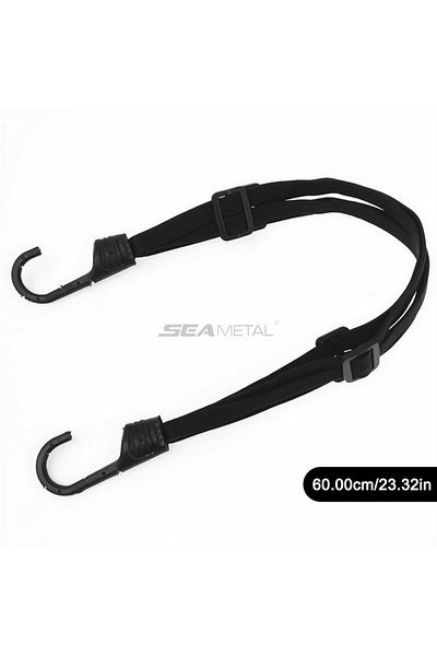 Choice 60cm Seametal Universal 60cm Motorcycle Luggage Strap Moto Helmet Gears Fixed Elastic Buckle Rope Hi