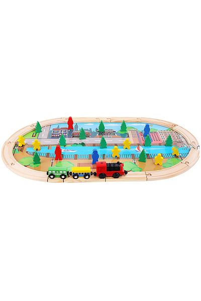 OEM Magnetic train circuit, Electric, made of wood
