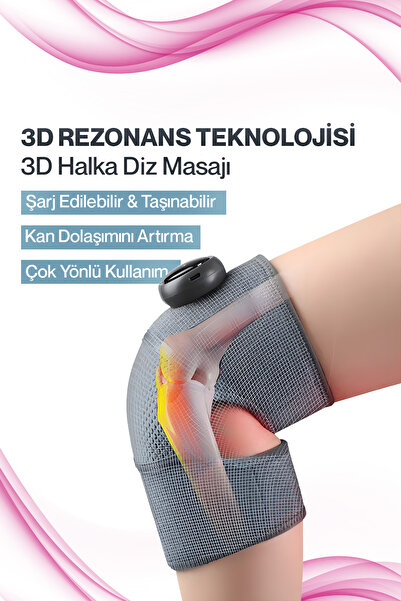 Mega Plus Şarjlı Dirsek Omuz Kol masaj aleti ısıtmalı titreşim tedavisi eklem fizyoterapi Masaj