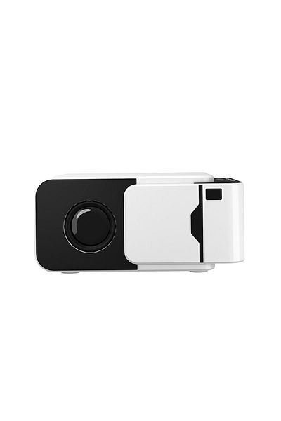 ATOUR ATOUR Portable Projector with HD and Built-in Sound Supports HDMI, USB, Bluetooth and Wi-Fi