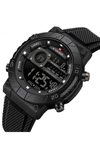 Naviforce Men Printed Dial & Wrap Around Straps Digital Watch