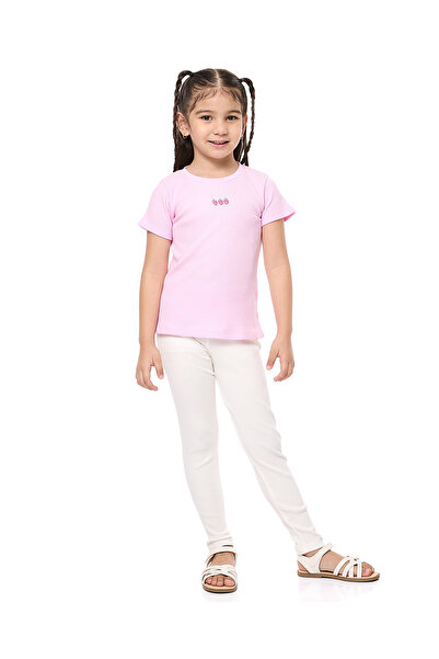 R&B 2 Pack Ribbed Leggings with Elastic Waist