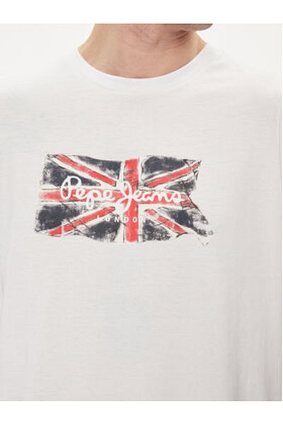 Pepe Jeans Men's T-Shirt PM509384 White