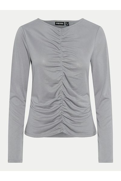 PIECES Women Blouse 17151339 Gray