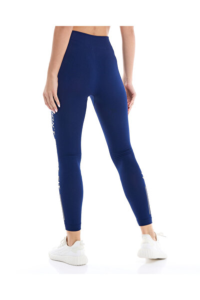 R&B Printed Active Leggings with Elastic Waist
